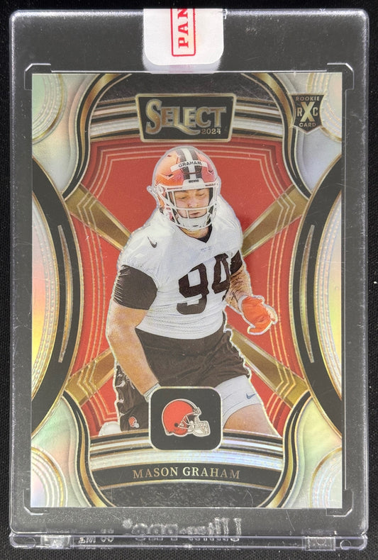 Mason Graham 2024 Panini Select 2025 XRC Rookie Browns Sports Trading Cards