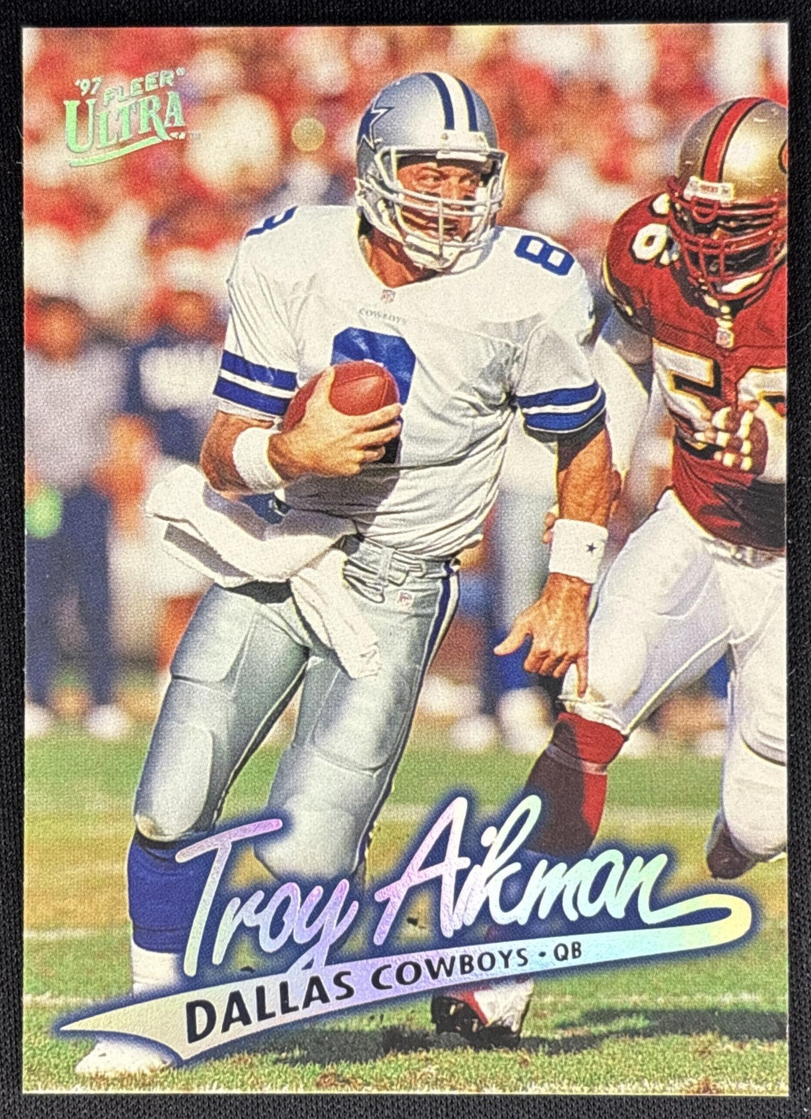 Troy Aikman 1998 Fleer Ultra Cowboys Sports Trading Card