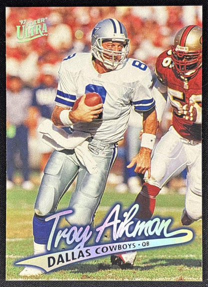 Troy Aikman 1998 Fleer Ultra Cowboys Sports Trading Card
