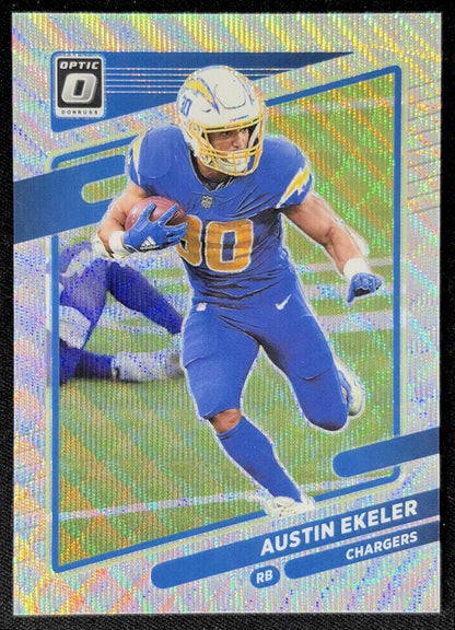 Austin Ekeler 2021 Panini Donruss Optic Wave /299 Chargers