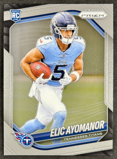 Elic Ayomanor 2025 Prizm Titans Default Title Sports Trading Cards