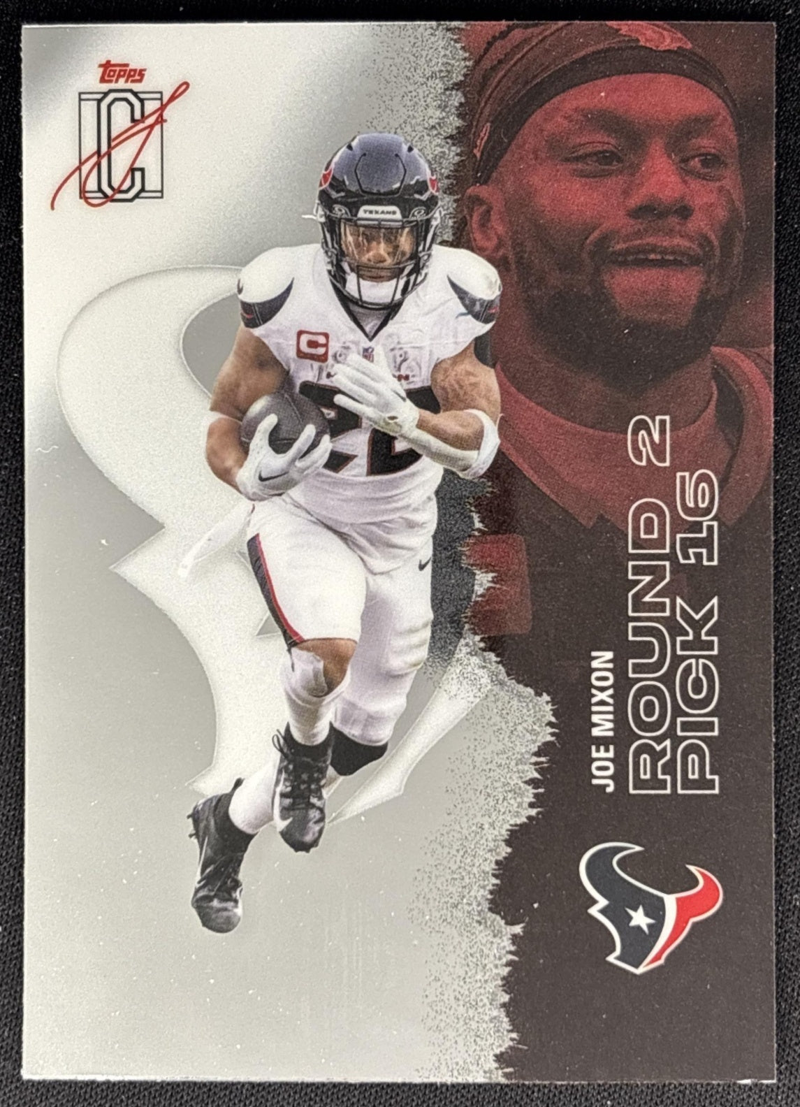 Joe Mixon 2025 Topps Signature Class Chrome Veteran Silver Refractor /275 Texans Sports Trading Cards