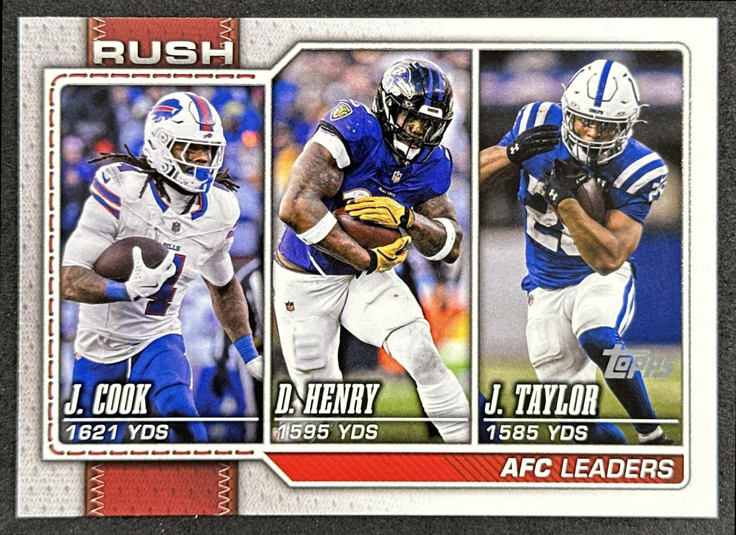 Derrick Henry Jonathan Taylor James Cook 2026 Topps Flagship Sports Trading Cards