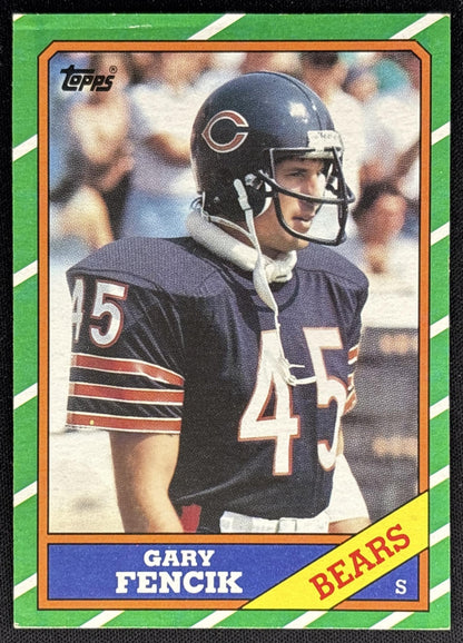 Gary Fencik 1986 Topps Bears