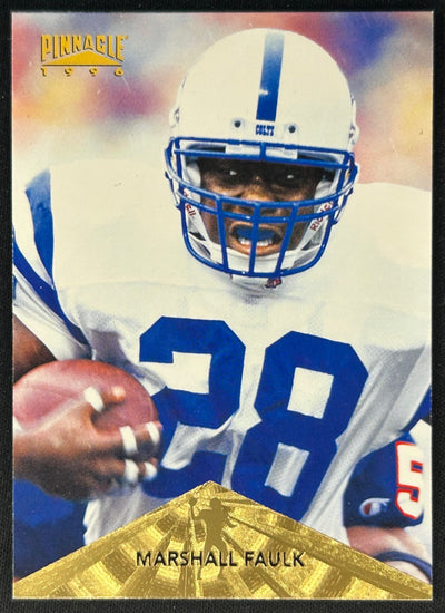 Marshall Faulk 1996 Premium Stock Trophy Collection Colts Sports Trading Cards