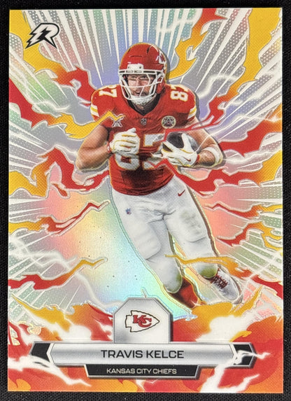 Travis Kelce 2025 Topps Resurgence Refractor Chiefs