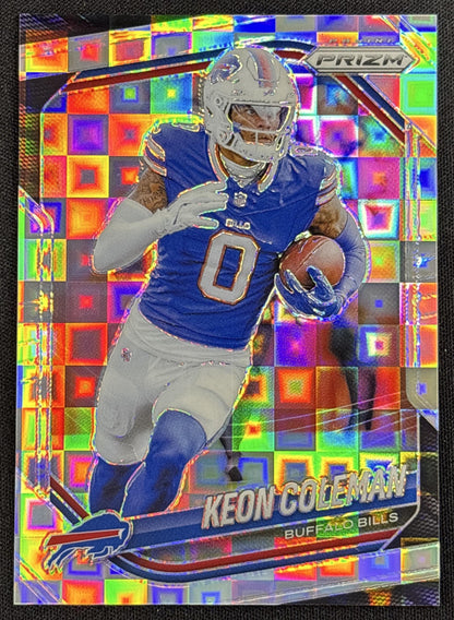 Keon Coleman 2025 Panini Prizm Pandora /400 Bills