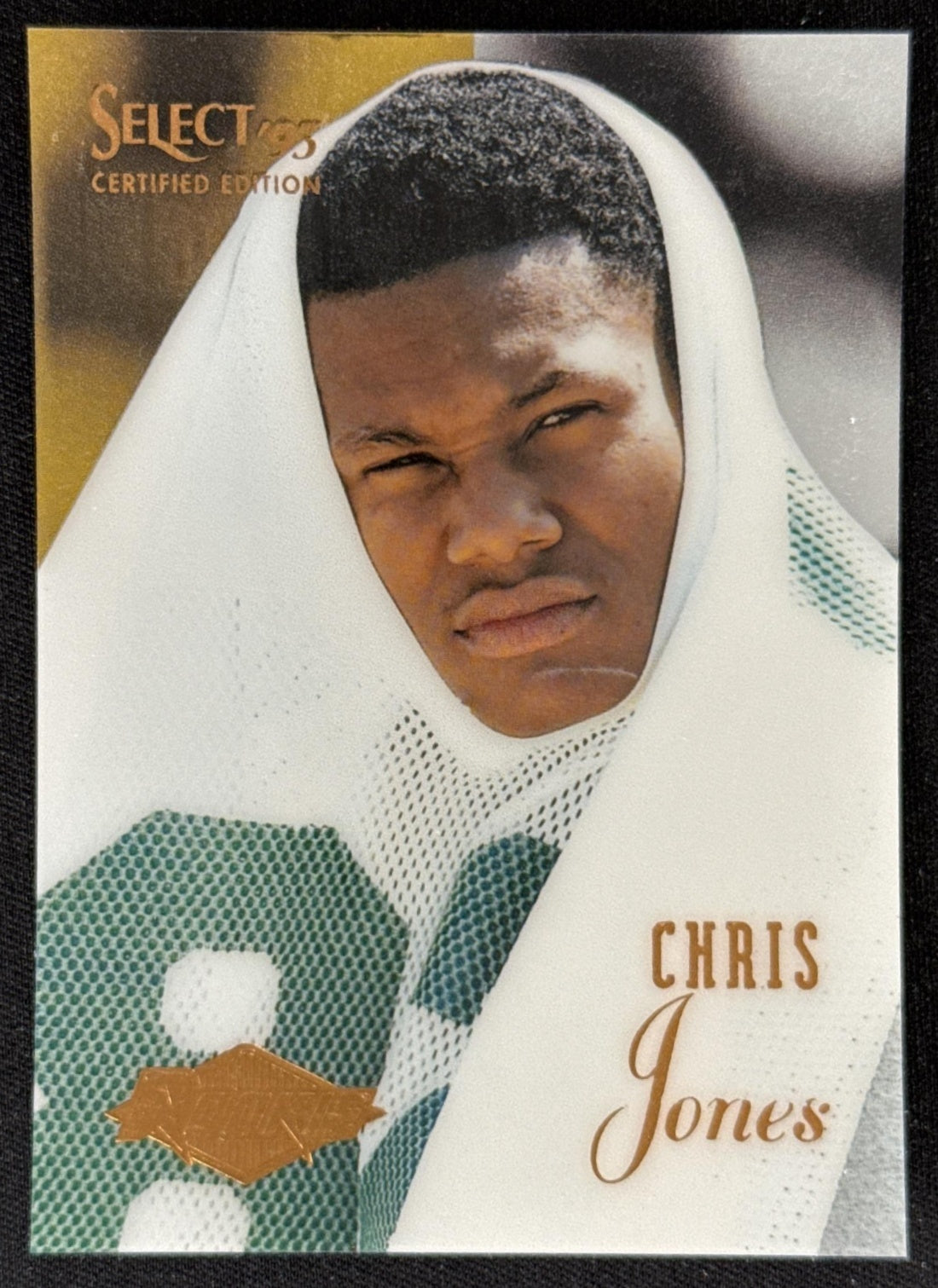 Chris Jones 1995 Pinnacle Select Certified Eagles Sports Trading Card