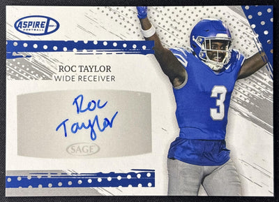 Roc Taylor 2025 Aspire Auto Sports Trading Cards