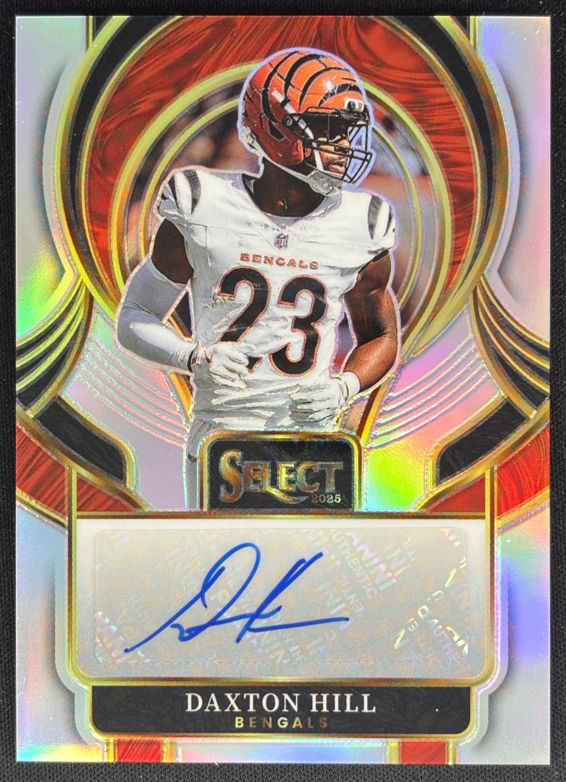 Daxton Hill 2025 Select Signatures Bengals