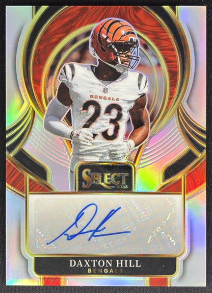 Daxton Hill 2025 Select Signatures Bengals