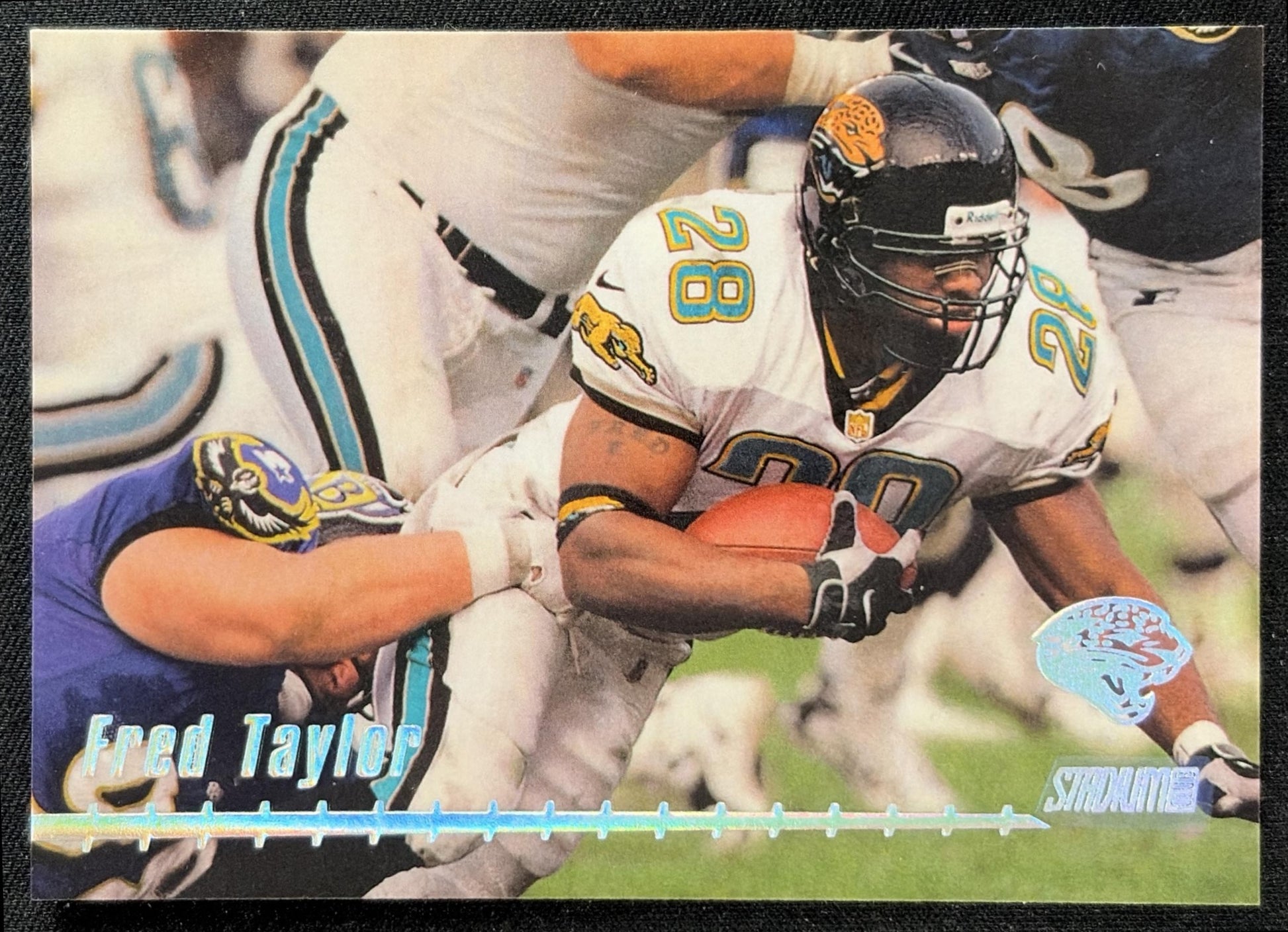 Fred Taylor 1999 Topps Stadium Club Jaguars front