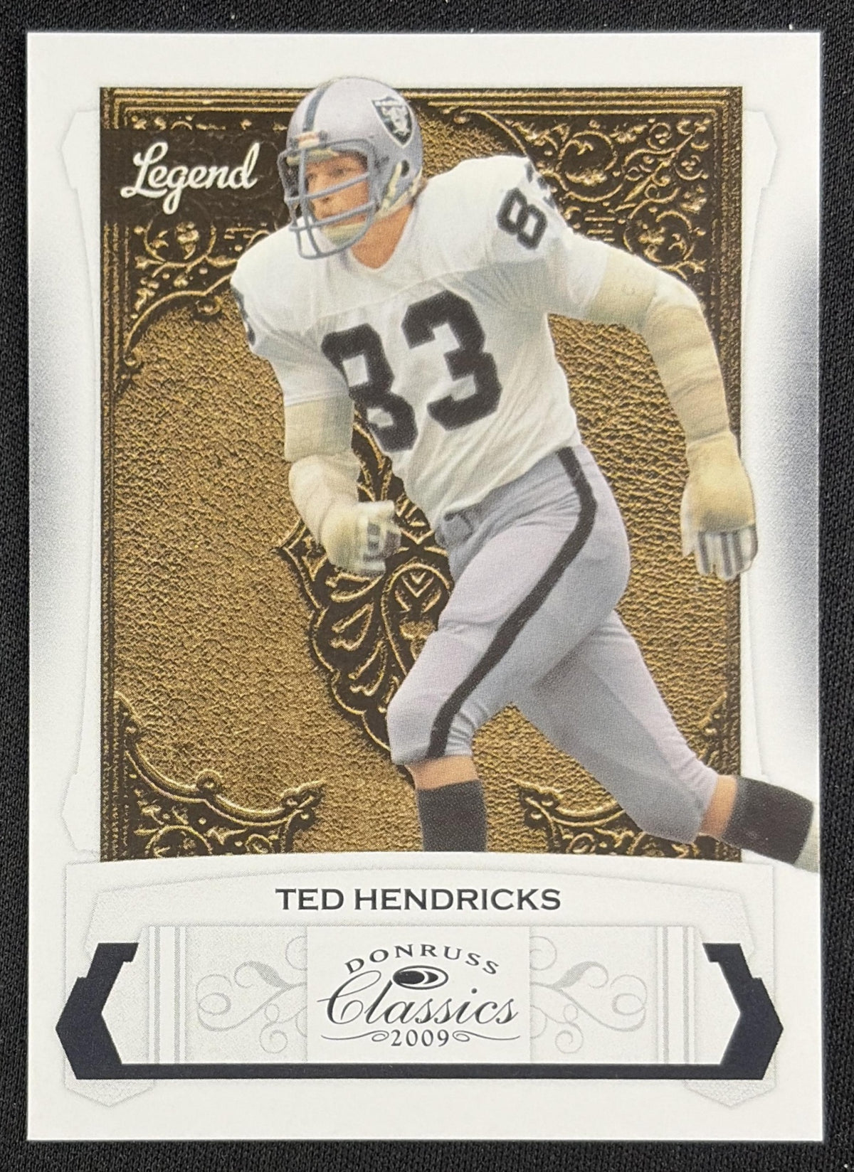 Dave Casper 2009 Panini Donruss Classics /999 Oakland Raiders