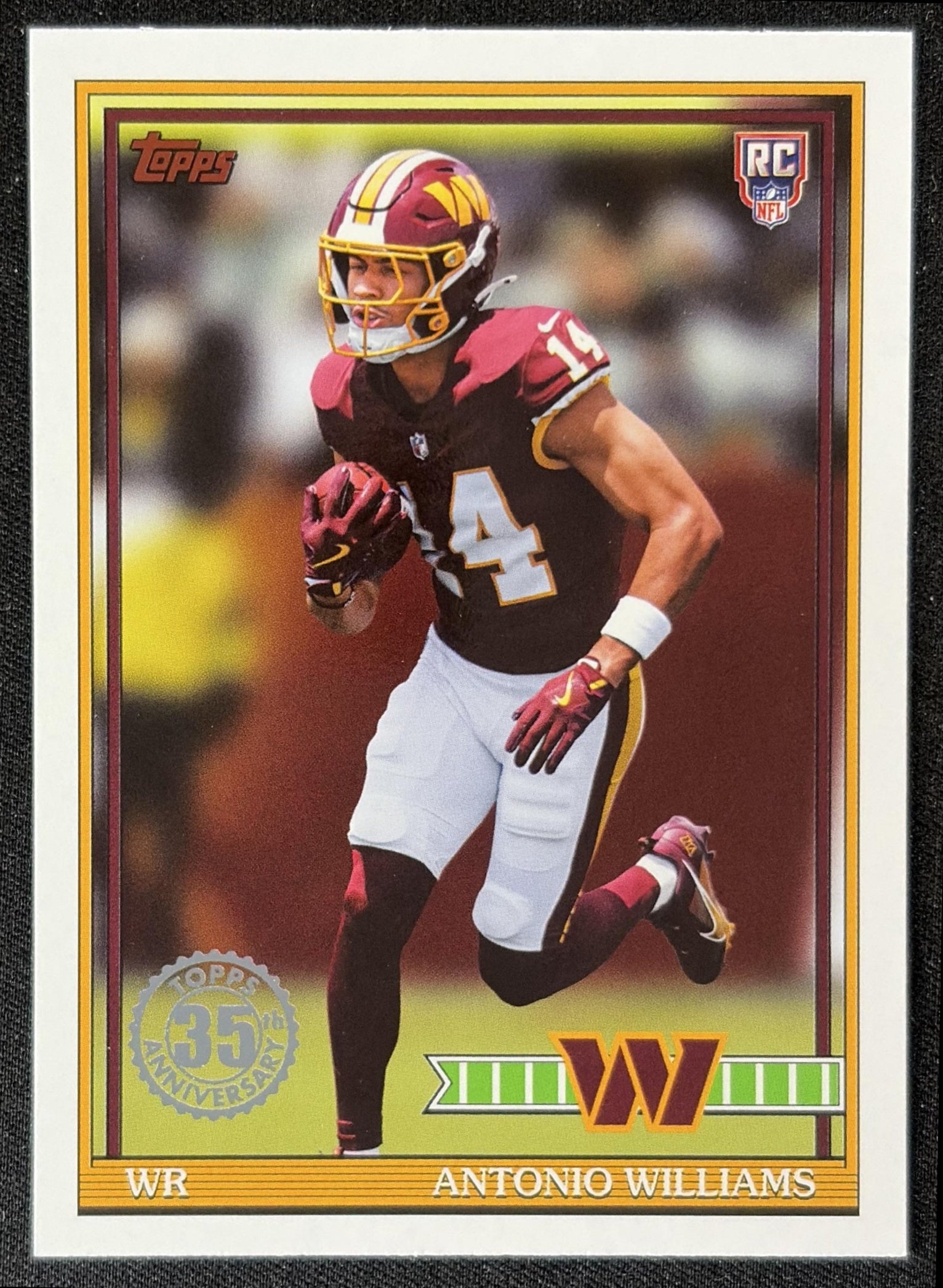 Antonio Williams 2026 Topps 1991 Rookie Commanders front