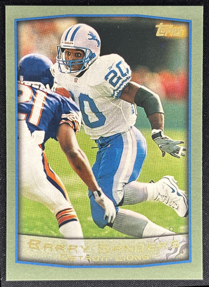 Barry Sanders 1999 Topps Lions