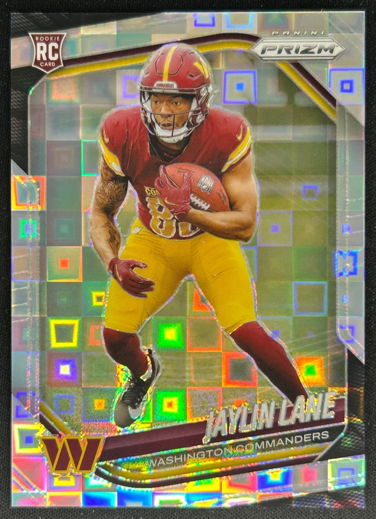 Jaylin Lane 2025 Panini Prizm Pandora /400 Commanders Sports Trading Cards