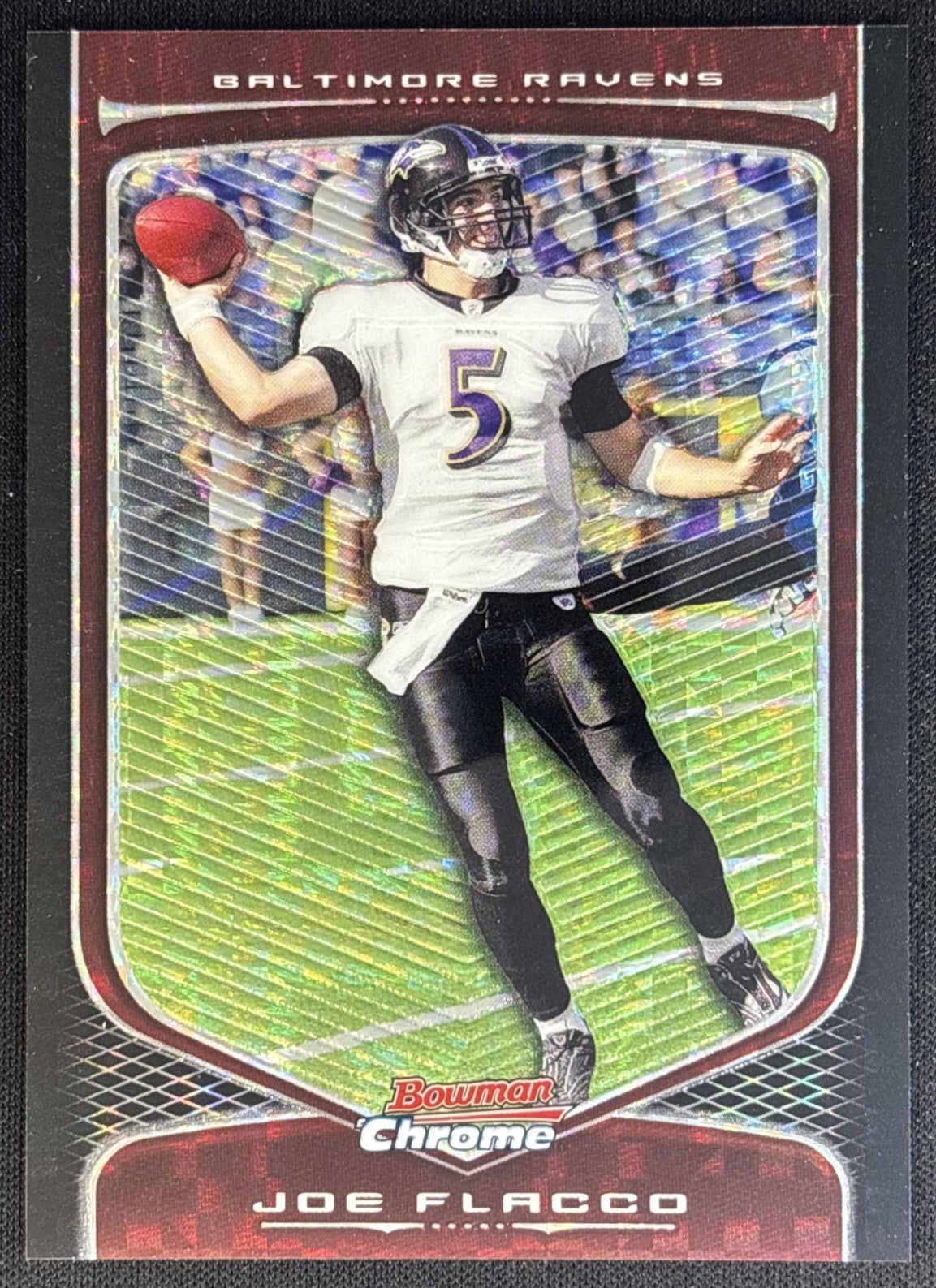 Joe Flacco 2009 Bowman Chrome Xfractors /250 Ravens Default Title Football