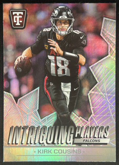 Kirk Cousins 2024 Panini Totally Certified Intriguing Players Mirror Falcons Sports Trading Cards