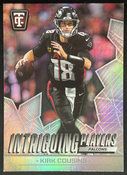 Kirk Cousins 2024 Panini Totally Certified Intriguing Players Mirror Falcons Sports Trading Cards