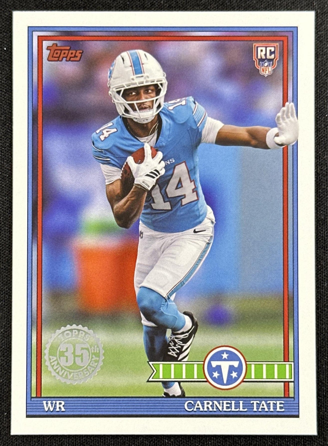 Carnell Tate 2026 Topps Flagship 1991 Rookie Titans
