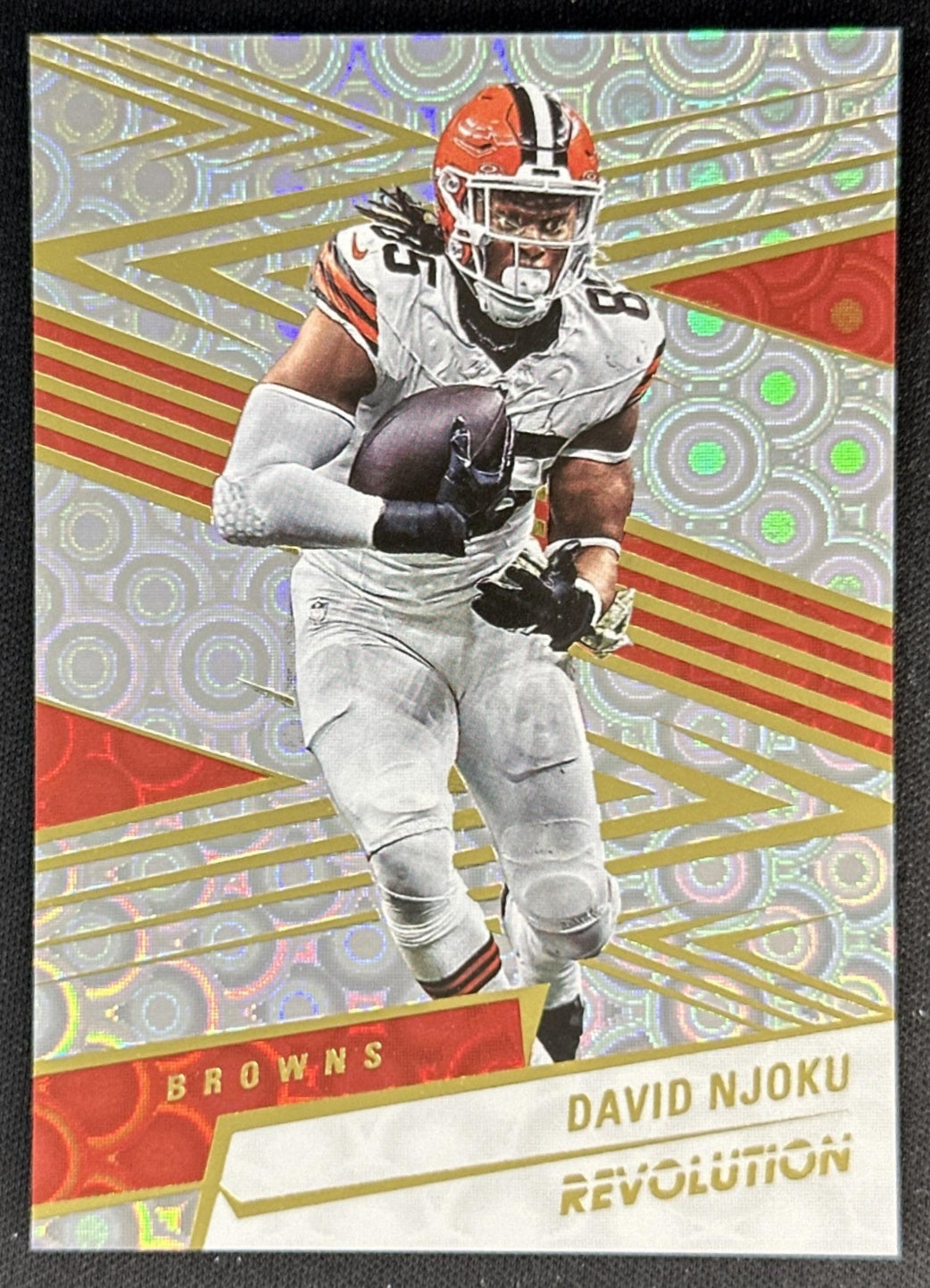 David Njoku 2025 Panini Revolution Groove Browns