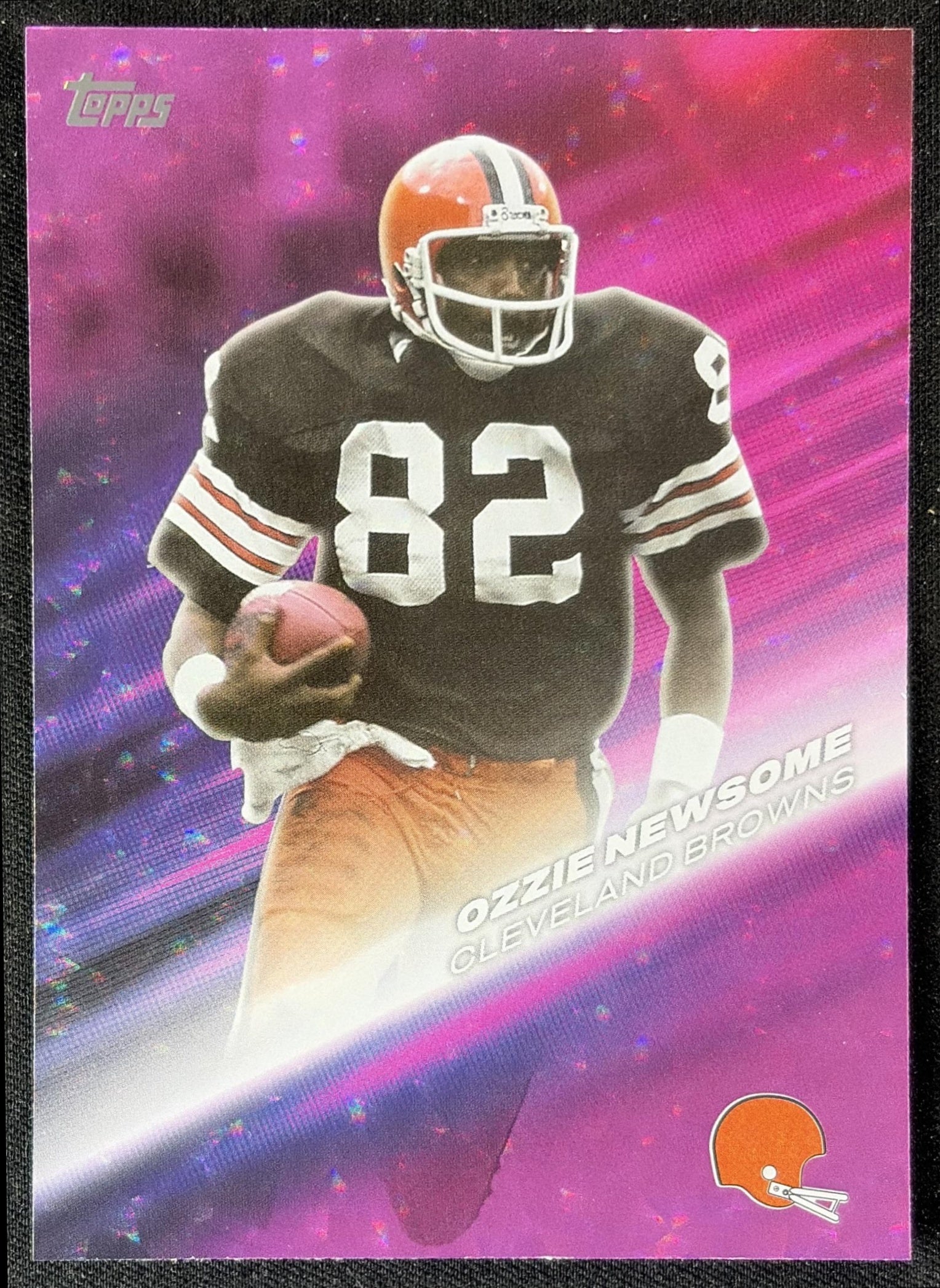 Ozzie Newsome 2026 Topps Greats Of The Game Crackle Foil Browns front