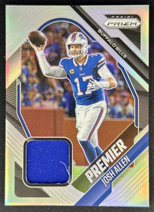 Josh Allen 2025 Panini Prizm Premier Jerseys Bills