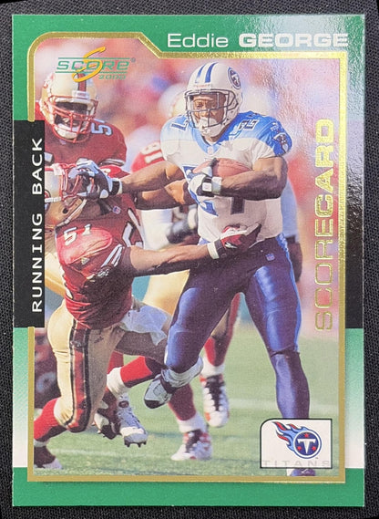 Eddie George 2000 Score Scorecard /2000 Titans