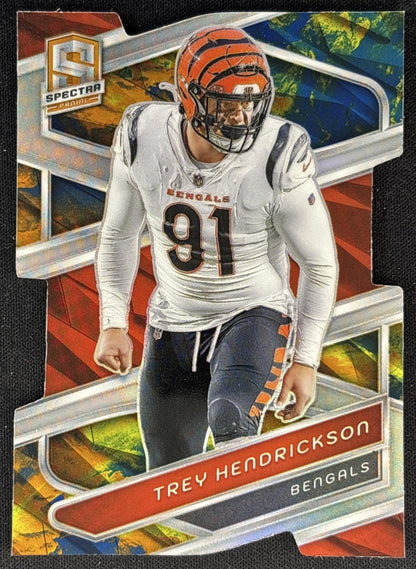 Trey Hendrickson 2024 Panini Spectra Universal Die Cut /10 Bengals Sports Trading Cards