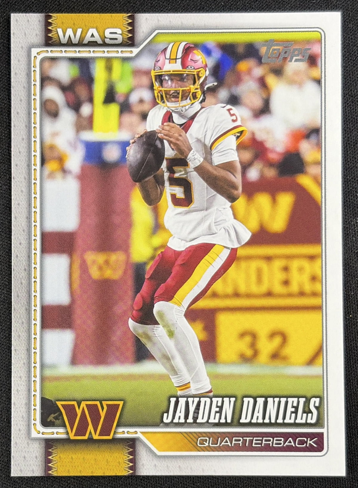 Jayden Daniels 2026 Topps Companion Card Commanders