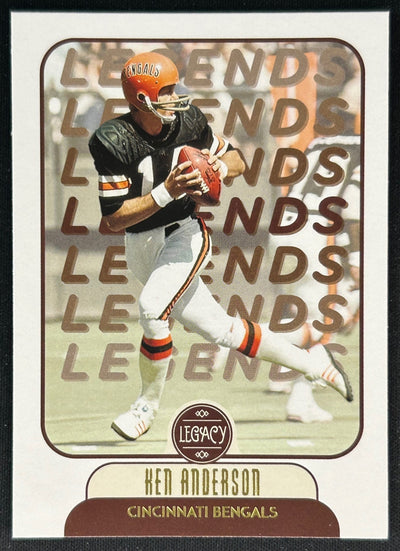 Ken Anderson 2021 Legacy Bengals Sports Trading Cards