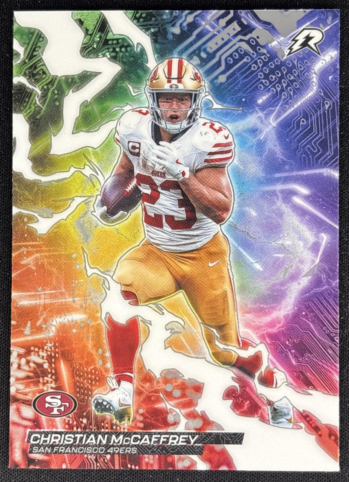 Christian McCaffrey 2025 Topps Resurgence Circuit Breakers 49ers