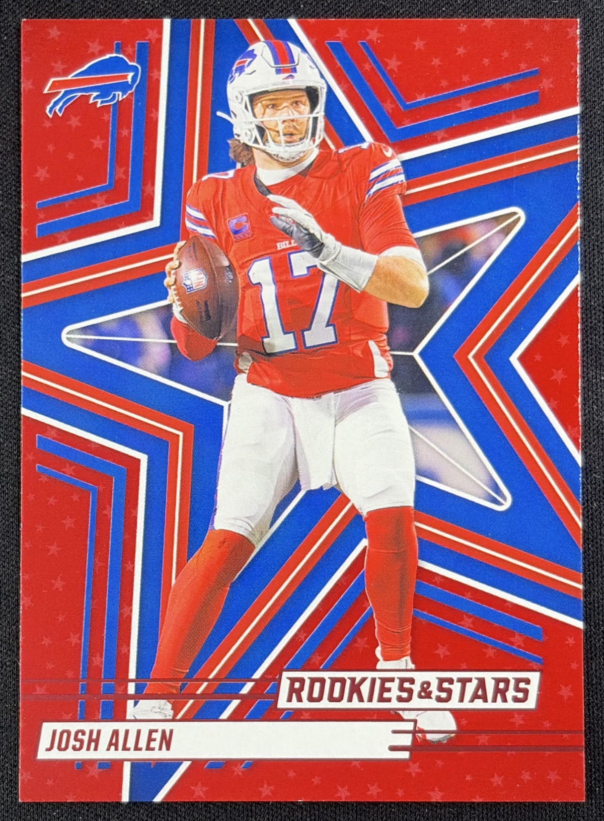 Josh Allen 2025 Panini Rookies & Stars Red Bills