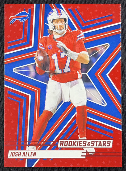 Josh Allen 2025 Panini Rookies & Stars Red Bills