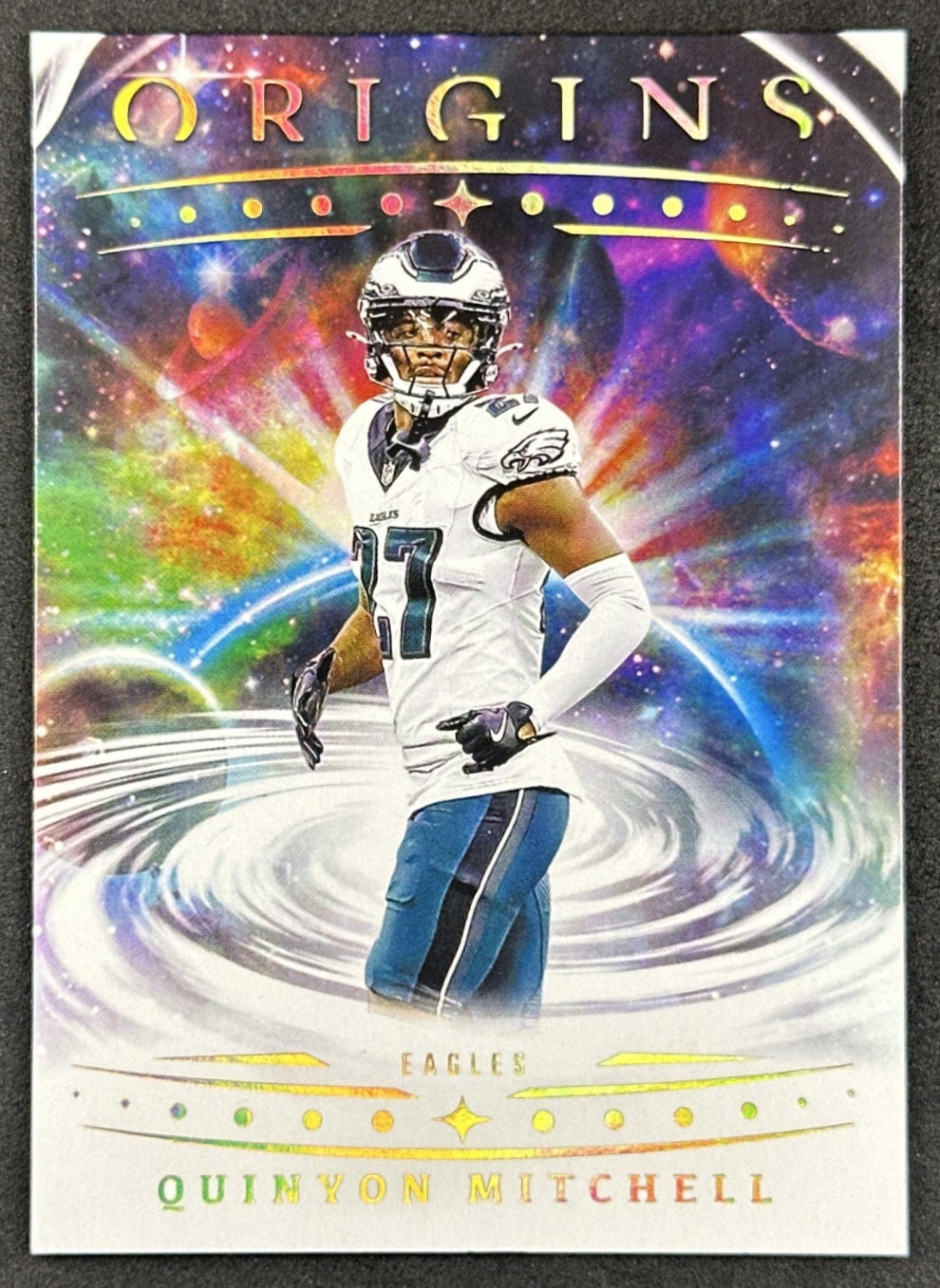 Quinyon Mitchell 2025 Panini Origins Purple /17 Eagles