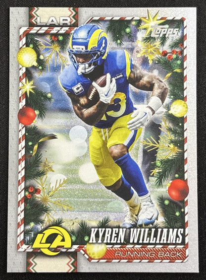 Kyren Williams 2026 Topps Holiday Glitter Rams | Los Angeles Rams