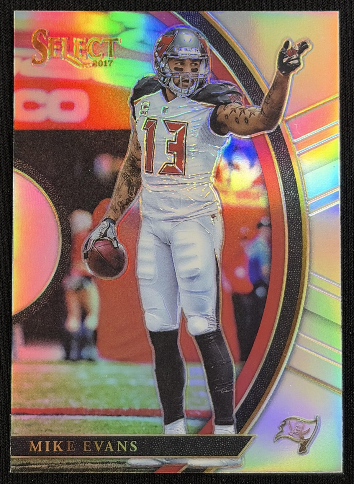 Mike Evans 2017 Panini Select Silver Buccaneers - Front