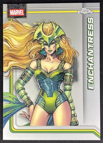Enchantress 2026 Topps Chrome Marvel Comics