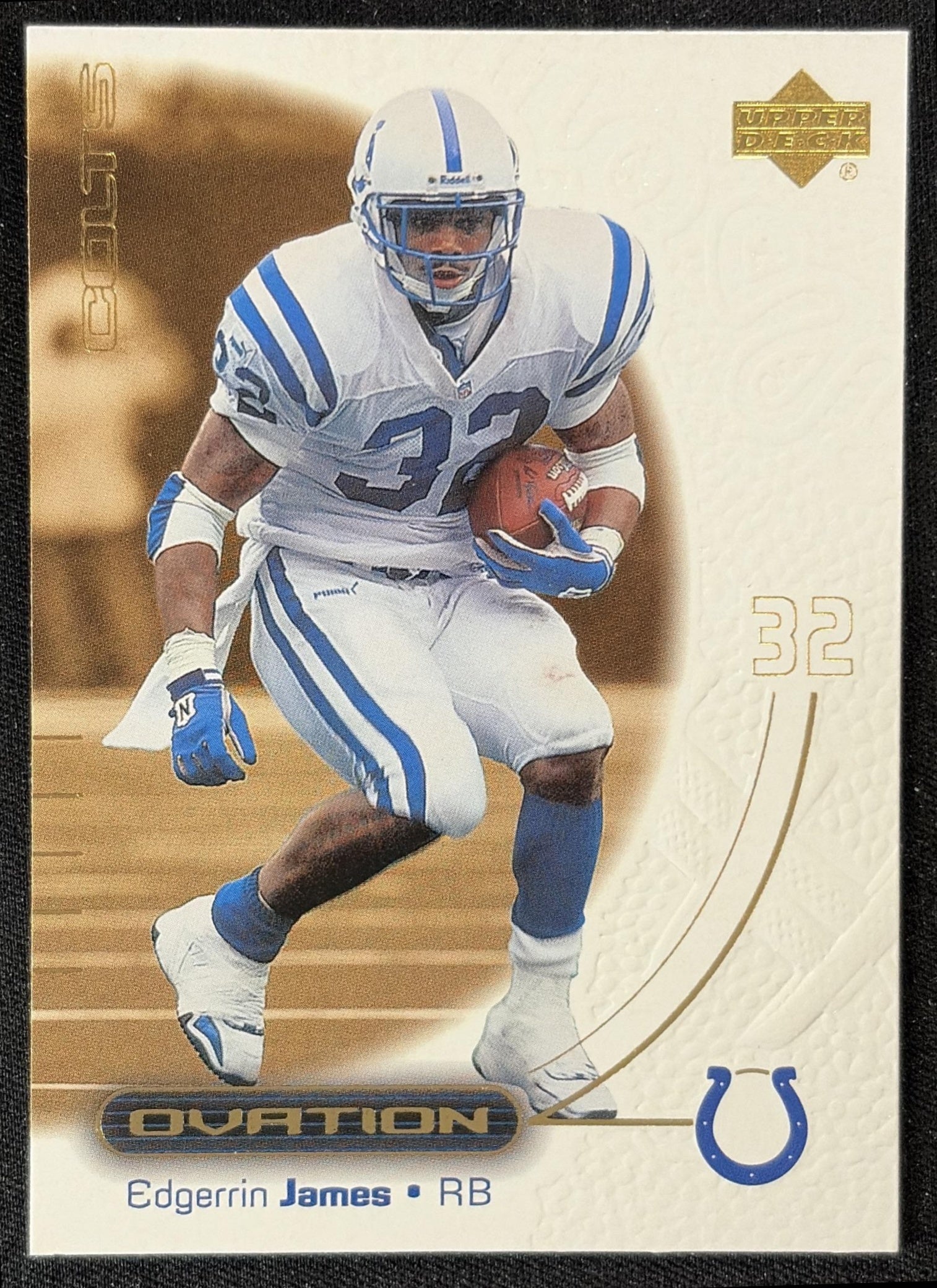 Edgerrin James 2000 Upper Deck Ovation Colts