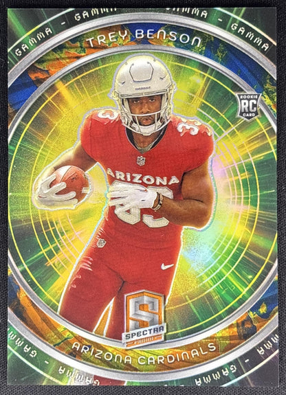 Trey Benson 2024 Panini Spectra Gamma Universal /10 Cardinals Sports Trading Cards