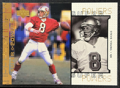 Steve Young 1998 Upper Deck Super Powers 49ers