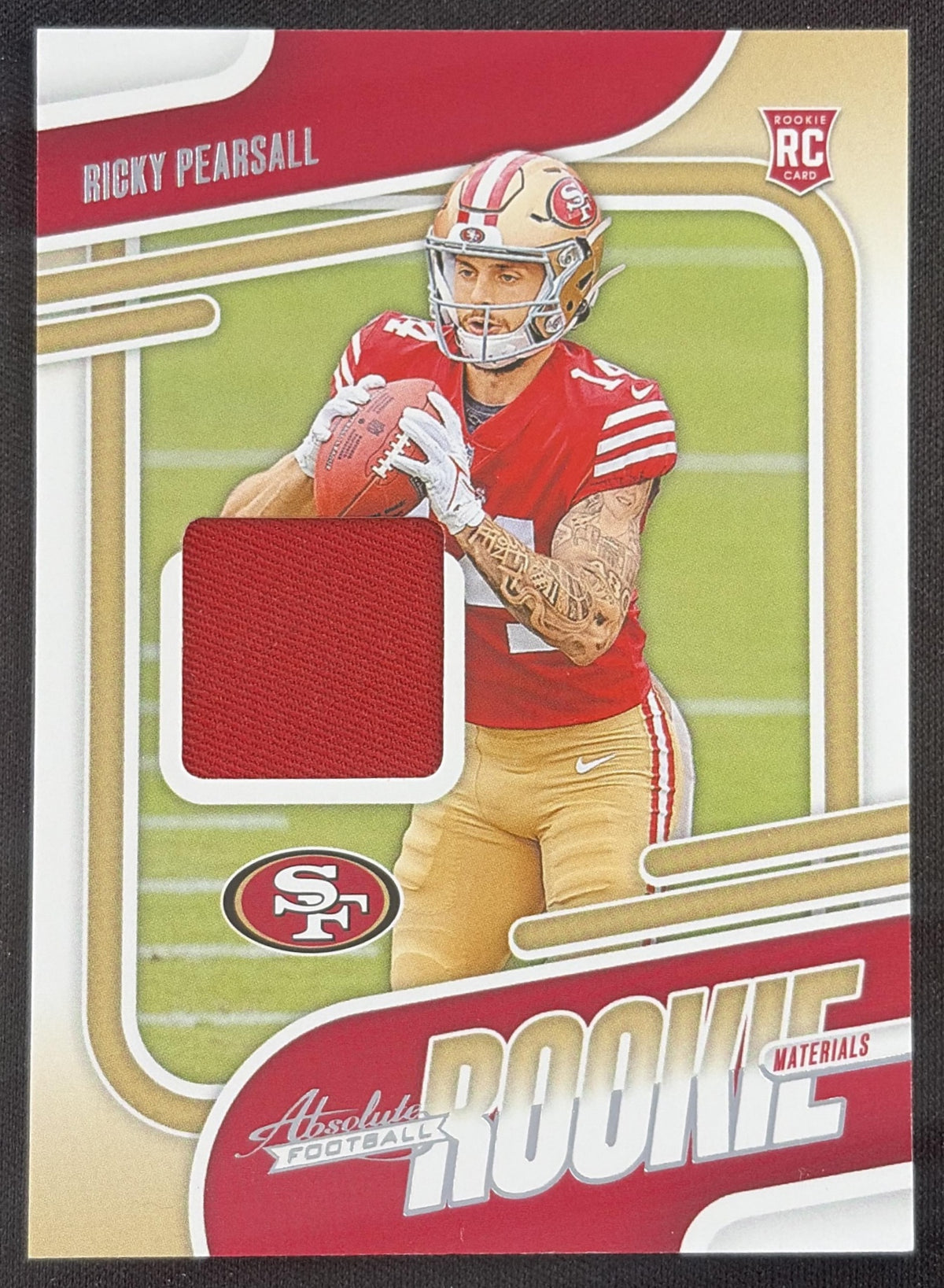 Ricky Pearsall 2024 Panini Absolute Rookie Materials 49ers