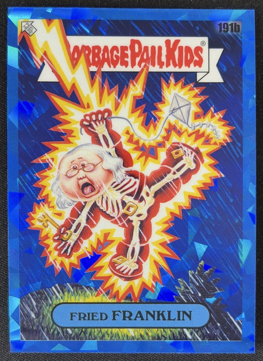 Fried Franklin 2022 Topps Garbage Pail Kids Sapphire Sports Trading Card