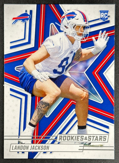 Landon Jackson 2025 Panini Rookies & Stars Bills Default Title Sports Trading Cards