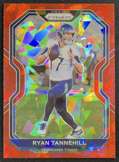 Ryan Tannehill 2020 Panini Prizm Red Ice Titans Sports Trading Card