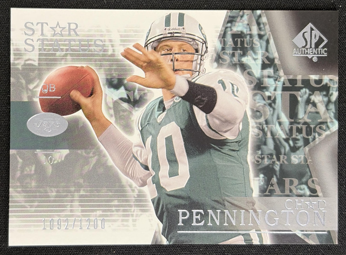 Chad Pennington 2003 SP Authentic /1200 Jets
