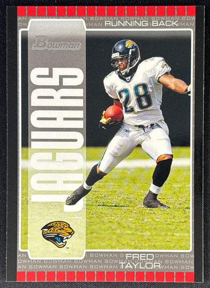 Fred Taylor 2005 Bowman Jaguars Sports Trading Cards