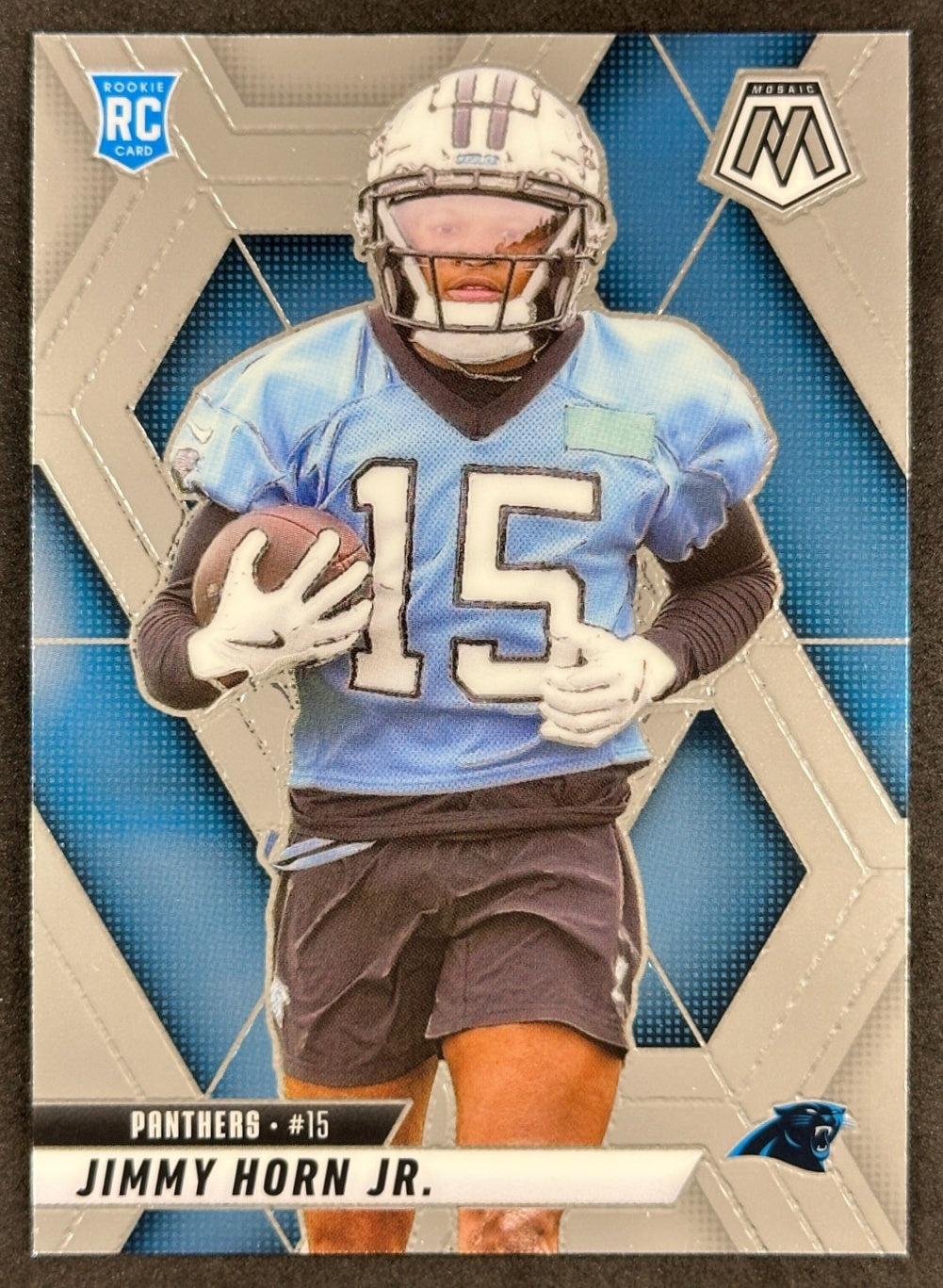 Jimmy Horn Jr. 2025 Mosaic Rookies Panthers Sports Trading Card