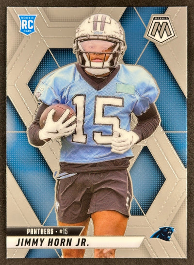 Jimmy Horn Jr. 2025 Mosaic Rookies Panthers Sports Trading Card