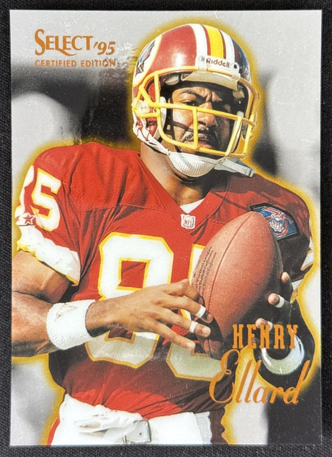 Henry Ellard 1995 Pinnacle Select Certified Redskins Sports Trading Card